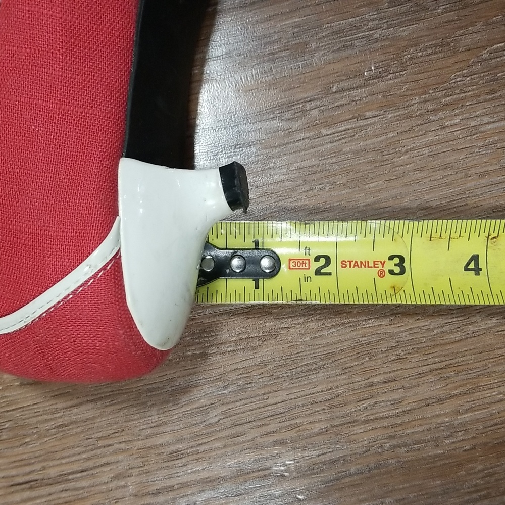 (7M) Nine West Canvas Buckle Accent Office Workwear Casual Sailor Nautical - Picture 11 of 15